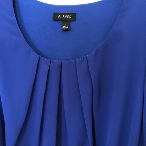 A Byer Blue Dress - Picture 3 of 5